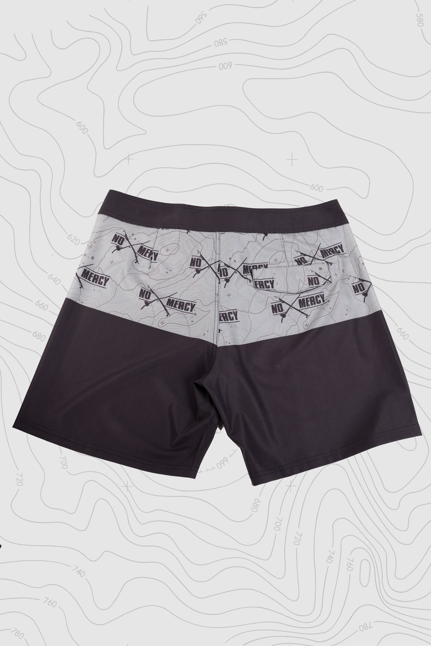 No Mercy fishing-shorts Nautical Topography