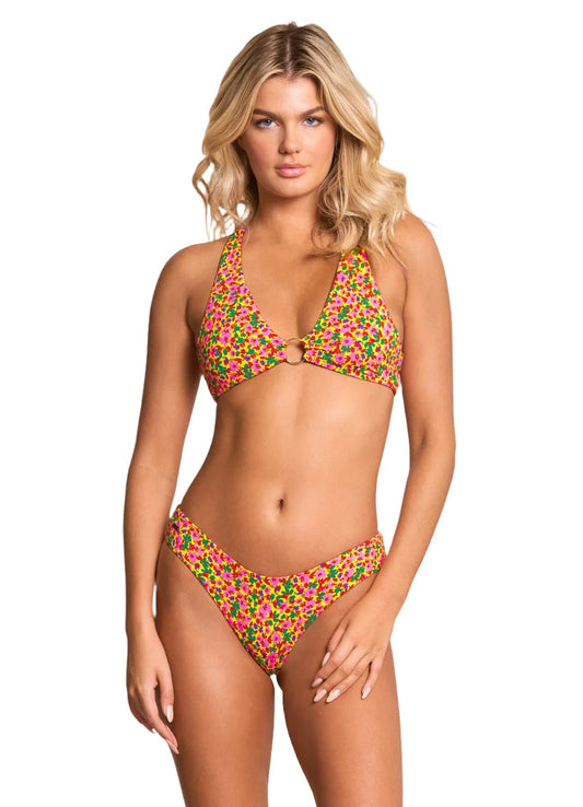 Miniflore Hoop Sporty Triangle Bikini Top